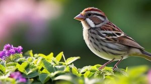Успокаивающие звуки природы, Пение воробьев,