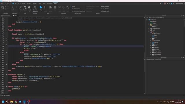Как сделать ХОРРОР-ИГРУ в Роблокс | 2 часть смотреть онлайн