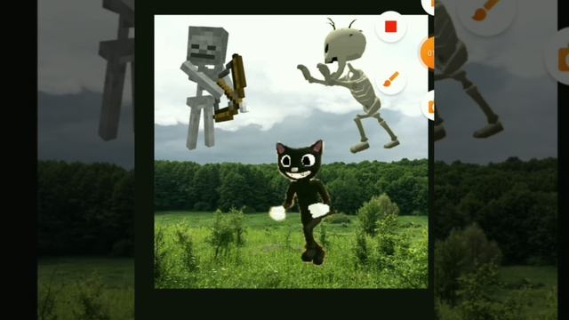 мобы чикен гана против мобы Майнкрафта (сравнение 1 Ча?