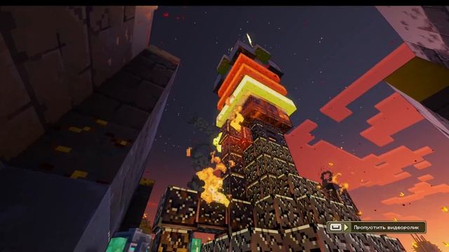Minecraft Legends. Часть 3. Добиваем Орду Бастиона. смотреть онлайн