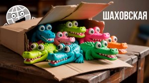 Пластилино Крокодилло! Посылка от подписчика Матвея из Шаховская
