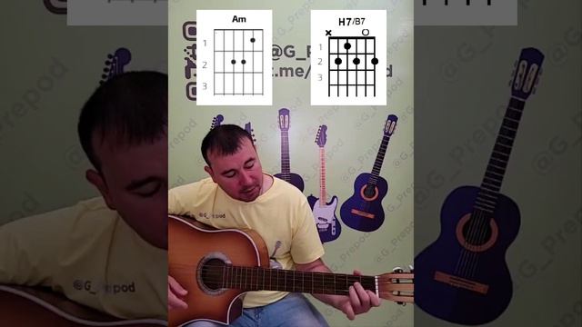 "Выйду ночью в поле с конем" (Конь) Любэ разбор на гитаре смотреть онлайн