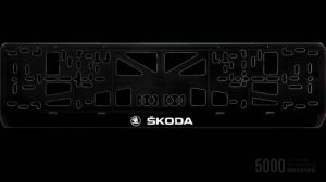 Установка рамки госномера авто