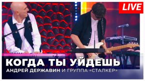 Андрей Державин «Когда ты уйдешь» (live Музыка+)