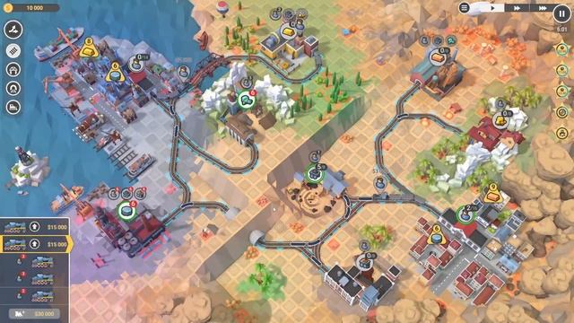 Train Valley 2 - Level 17: The Shipyard (5 Stars) | Уровень 17 - Верфь смотреть онлайн