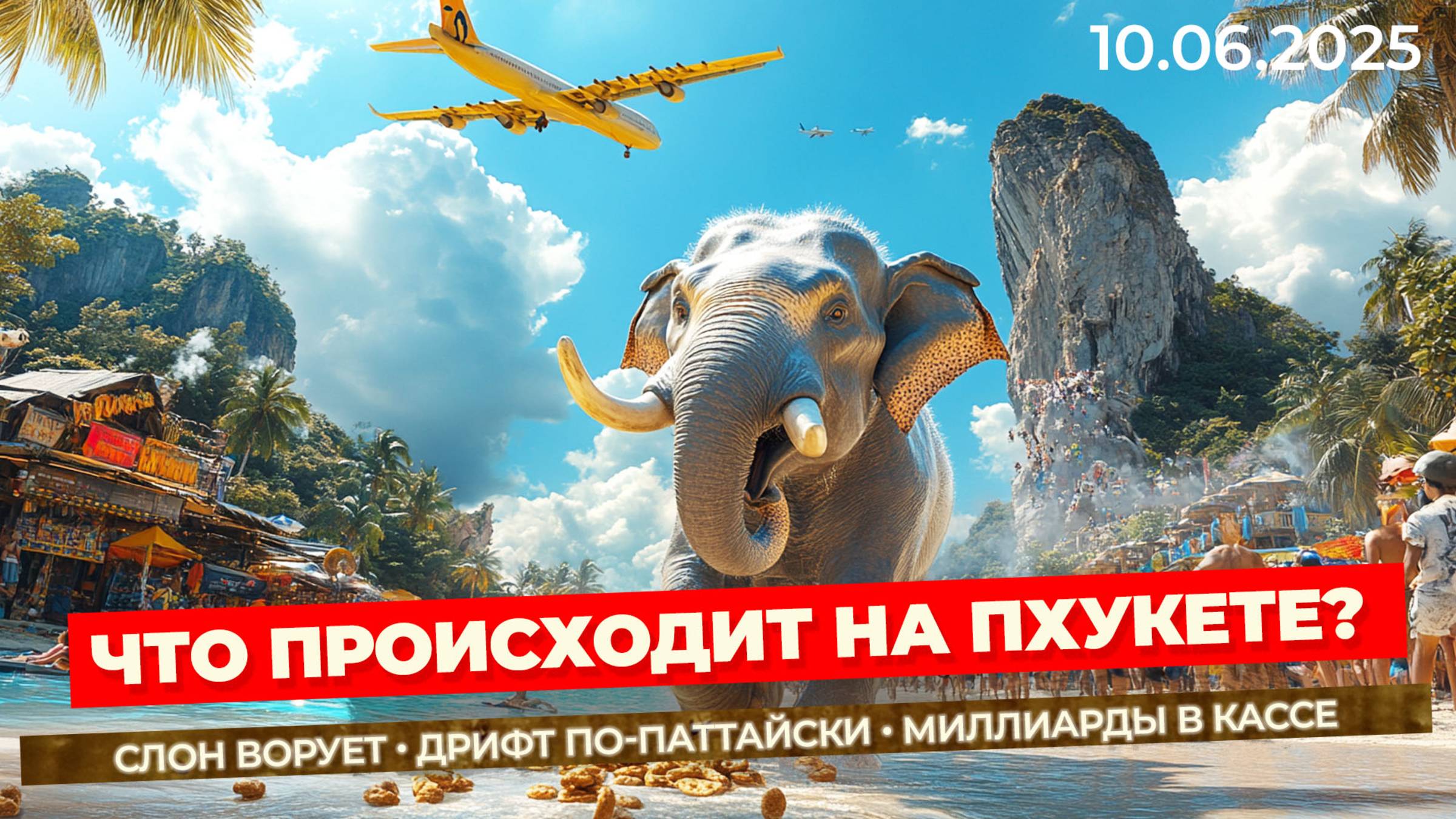 Горячие новости с Пхукета: дуриан-фест, слон-крякер и миллиарды в кассе,  Пхукет бьёт рекорды