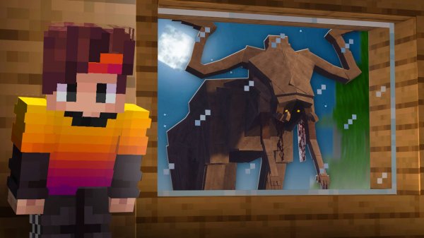 Оно следило за мной 10 дней в майнкрафт, и вот что произошло...