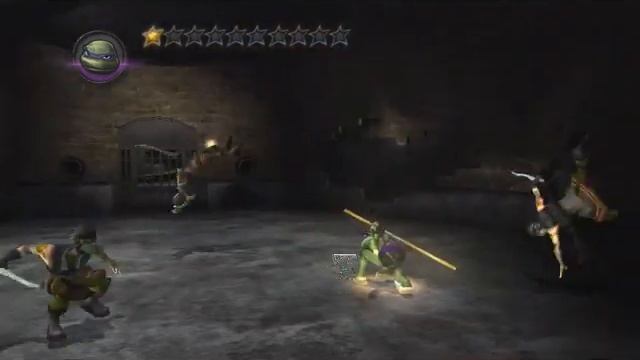 черепашки ниндзя TMNT 2007 (pc) прохождение 1 часть