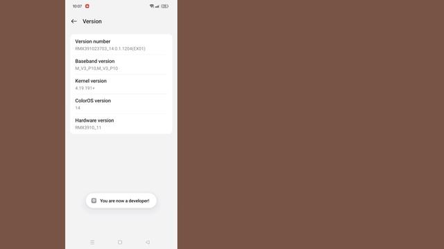 Как включить параметры разработчика Realme C65 || Включите смотреть онлайн