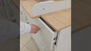Пеленальный комод Incanto Nova с органайзером и съемной полочкой