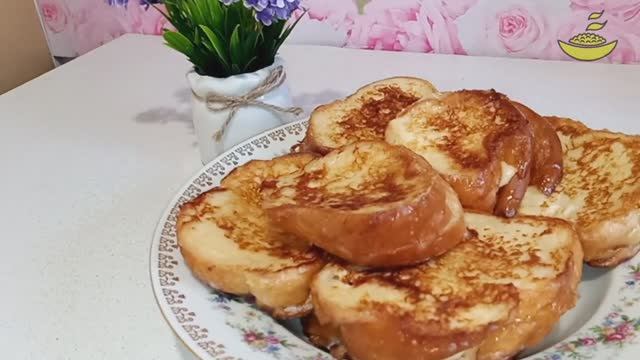 Гренки из батона с сыром. Обалденный завтрак _Пятиминутка_. Пальчики оближешь как вкусно!