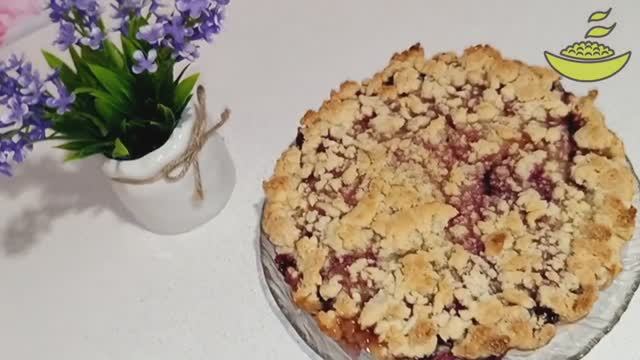 Творожно-ягодный пирог. Этот пирог нравится всем! ЛЮБИМЫЙ ПИРОГ с Творогом.