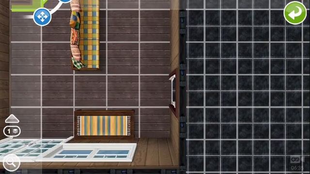 Free Play Sims. Как построить дом. Обустраиваем гостиную.