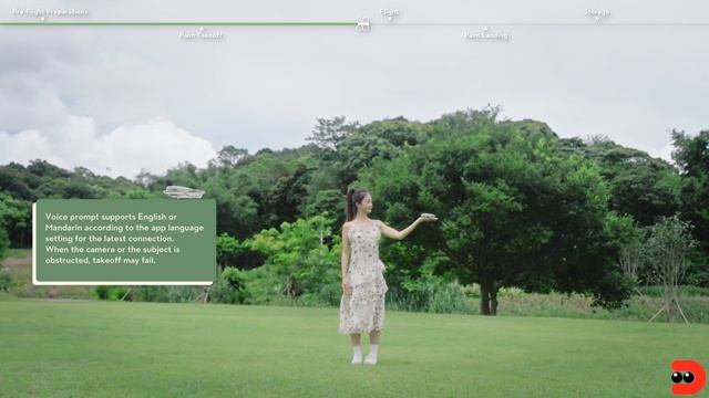 DJI Neo | Управление Ладонью