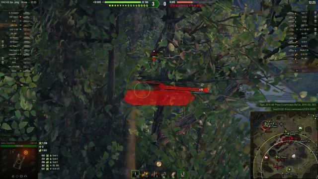 Panhard EBR 105 в режиме Разведка боем 2024. Погодные условия.