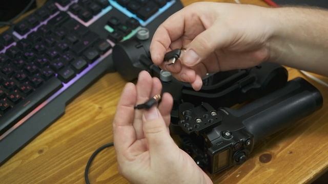 Подключение фотоаппарата Fujifilm к Ronin RSC 2