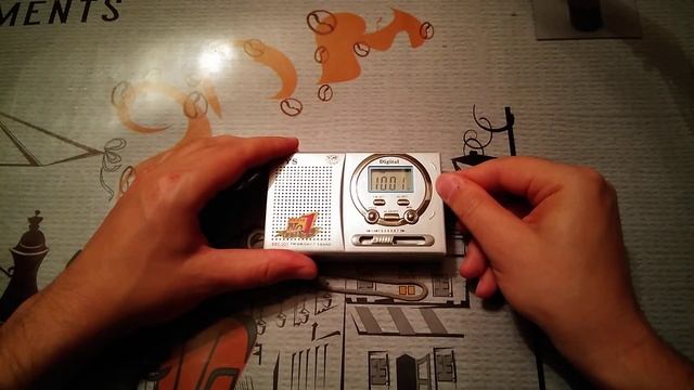 Сканирование СВ диапазона радиоприёмником GYS BBC-221