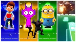 Райдер 🆚️ Суперсемейка Спрунки 🆚️ Миньон 🆚️ Соник 🔴 Тайлз Хоп Edm Rush