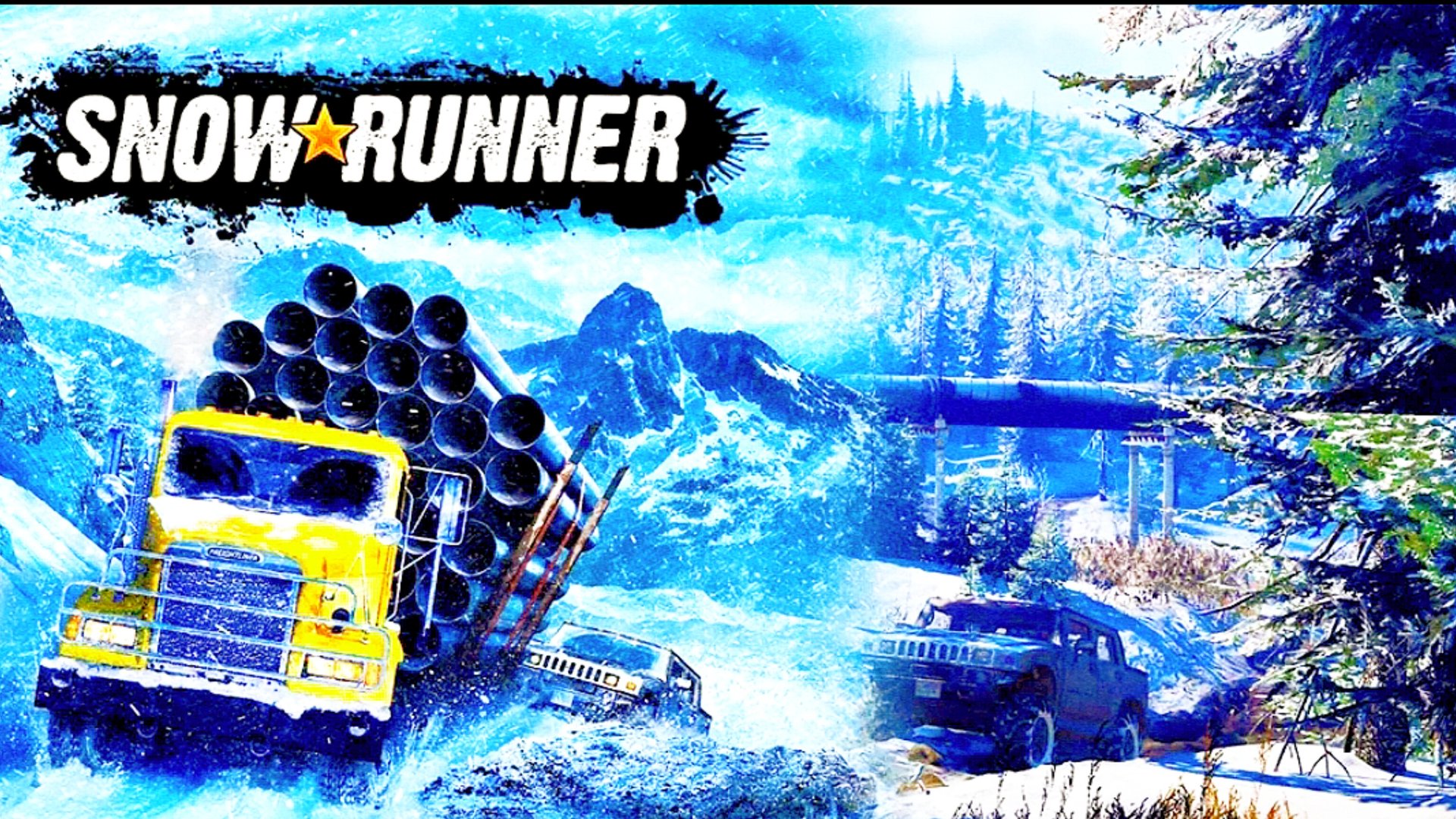 Сноу Раннер | SnowRunner | перевозка грузов и разведка местности по бездорожью