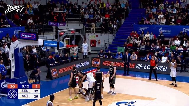 ЗЕНИТ Vs. АСТАНА. Лучшие моменты матча. 01 марта 2025