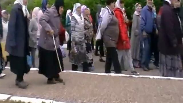 Крестный ход в честь Табынской иконы . 1 июля 2016 год