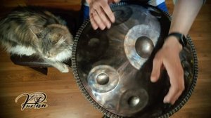 KurPan | Handpan D Romanian Hijaz 9 | D / G A A# C# D E F A | нержавейка _ котя