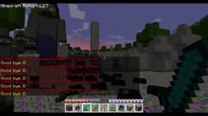 Жуткий глитч в Minecraft alpha 1.2.7