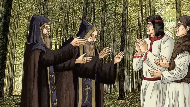 Мульткалендарь. Преподобные Сергий и Герман, Валаамские чудотворцы