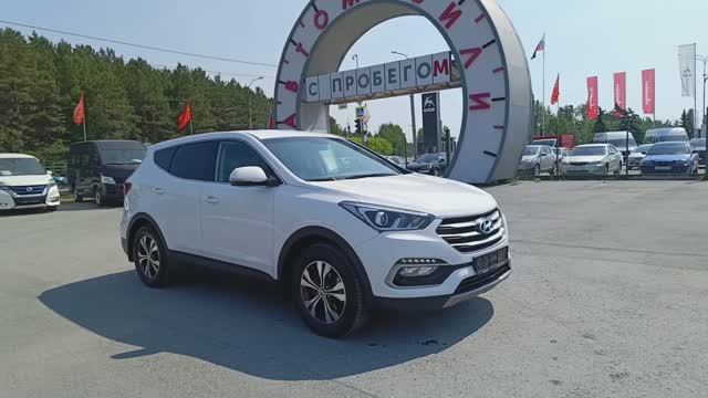 Hyundai Santa Fe 2,4 л. Бензин АКПП (171 л.с.) 4WD 2017 смотреть онлайн