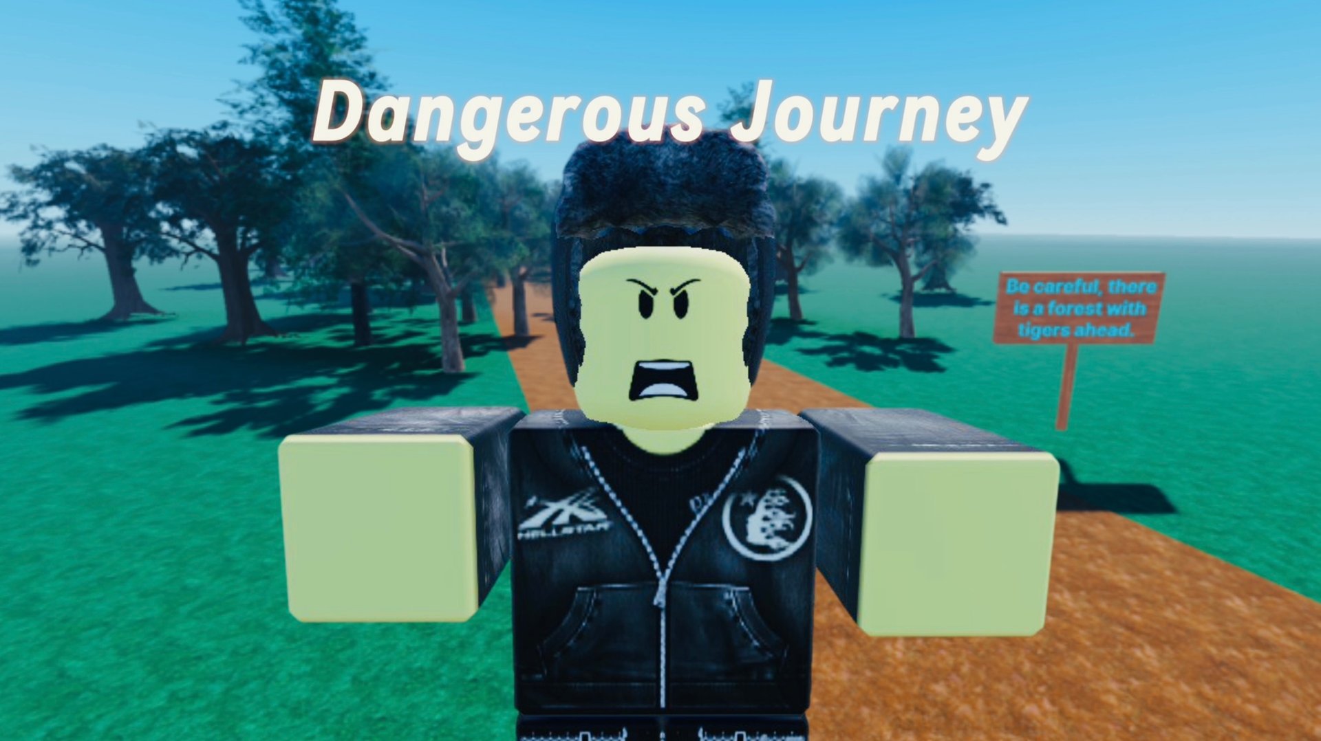ПРОШЁЛ НОВЫЙ РЕЖИМ В ROBLOX! DANGEROUS JOURNEY)))