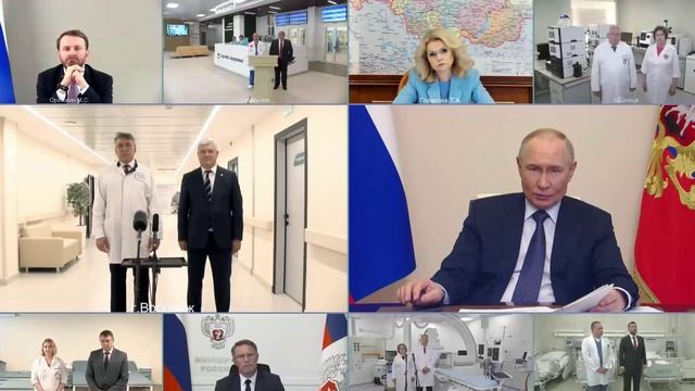 Владимир Путин поблагодарил ДСК за строительство нового корпуса онкоцентра в Воронеже смотреть онлайн