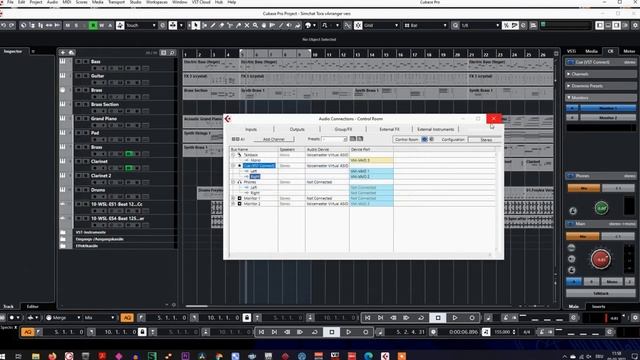 Steinberg Cubase Pro настройка Control Room смотреть онлайн