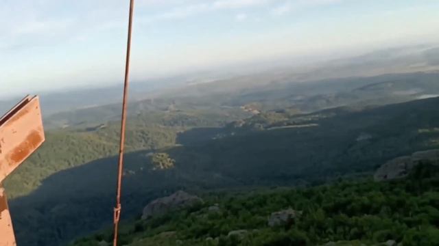 На вершине горы Синюха