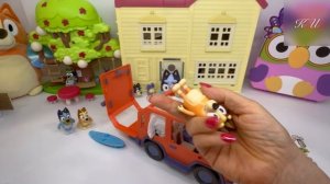 РАСПАКОВКА ИГРУШЕК - коллекция игрушек BLUEY Toys, распаковка и обзор