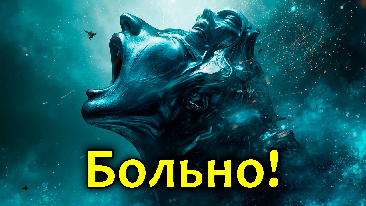 Больно! 🖤❤️🤍