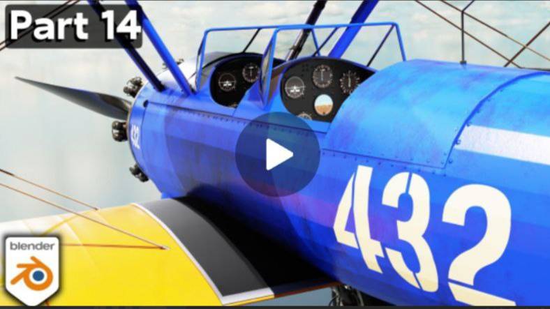 Creating a Biplane in Blender 🛩️ Part 14 (Tutorial Series) смотреть онлайн