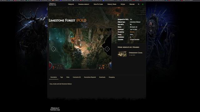 PoE 2 убежище. Красивое убежище в Пое 2 Path of Exile 2 Hideout. смотреть онлайн