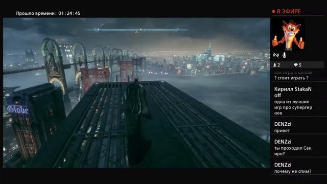 Прямой показ PS4 Batman Arkham Knight #8 Прохождение смотреть онлайн