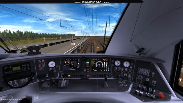 Обкатка Эп2дм 0280 в Trains 12 на перегоне "Электроугли - Фряз смотреть онлайн