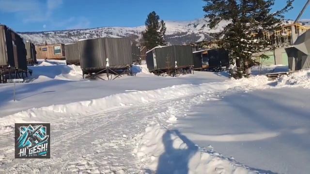 18 ноября 2024. Подножье горы Зелёная. Шерегеш.