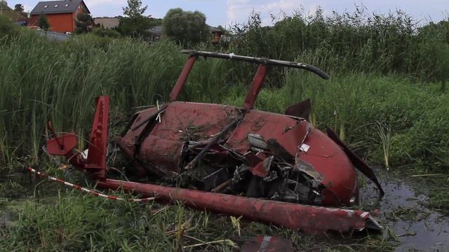 Жесткая посадка вертолета под Воронежем