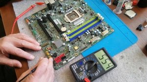 Диагностика и восстановление материнской платы LENOVO IQ1