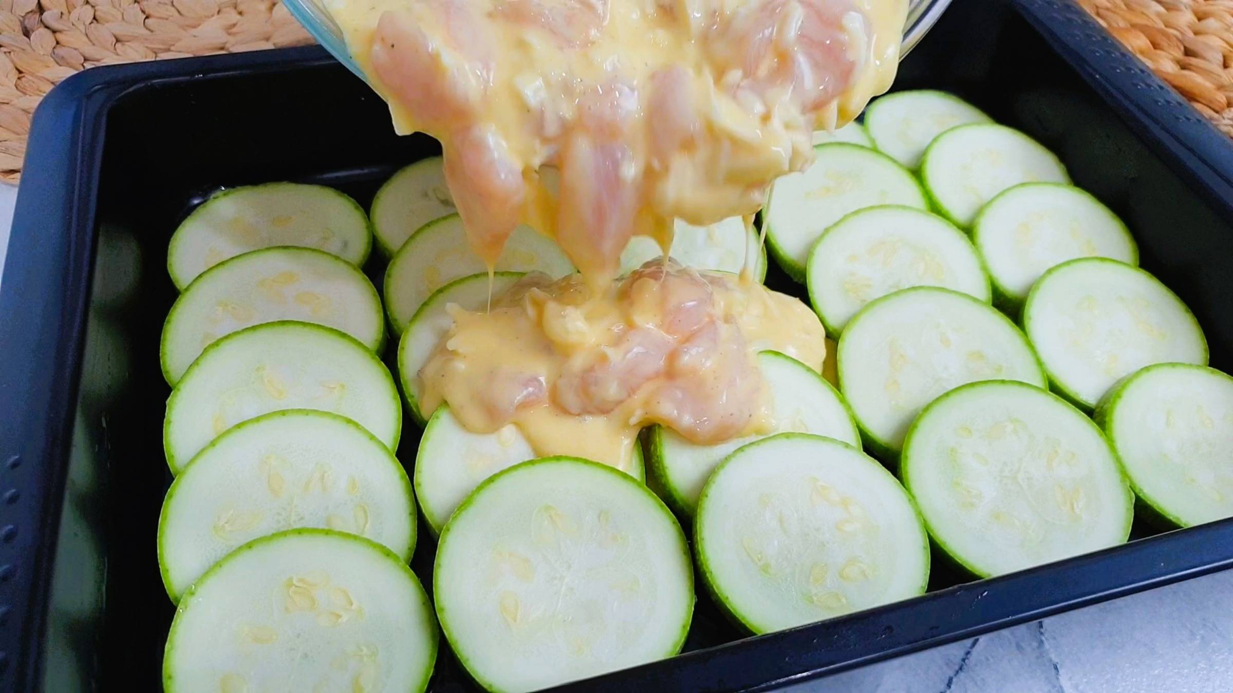 Я хочу есть такие кабачки все лето, хоть каждый день. Рецепт из кабачков и куриной грудки