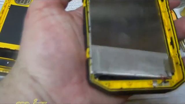 Ruggear RG-970 Display Замена дисплея