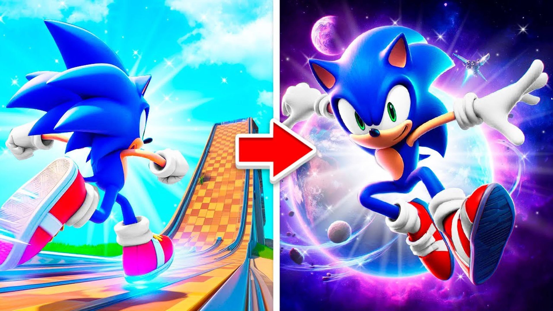 Соник улетел в космос в ГТА 5 ! смотреть онлайн