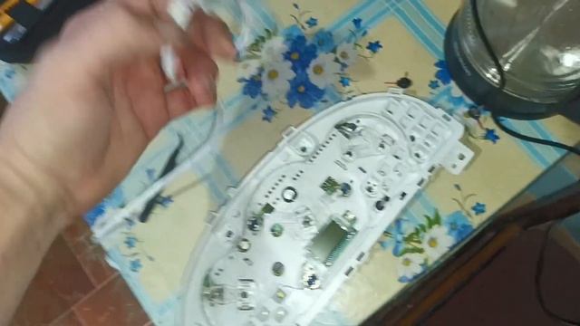 #chevrolet Lacetti , Пересвет панели и замена накладки.