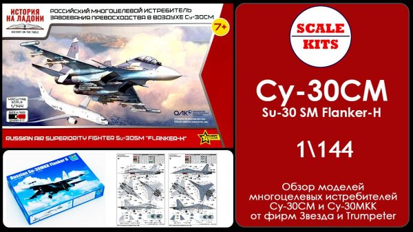 Су-30 - Звезда и Trumpeter. 1/144