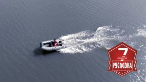 Видеообзор РусЛодка Сапфир 340НДНД. ПВХ лодка с дном низкого давления под мотор