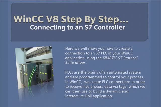 WinCC v8.0 Step By Step 3 Add S7 PLC Connection Learn SCADA Programming #winccguru смотреть онлайн