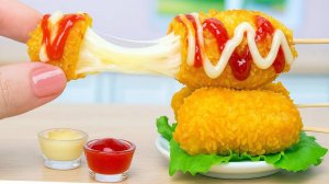 Мультики для детей 🐙🔥Как приготовить Мини-жареную курицу🍟 🍛 Мультики для девочек